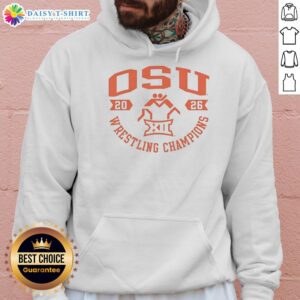 Awesome Oklahoma State Cowboys Wrestling Championship 2026 hoodie featuring team colors and logo, perfect for fans.