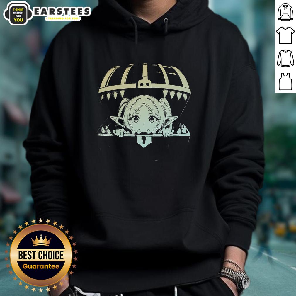 cute-frieren-frieren-beyond-journeys-end-anime-hoodie Cute Friener hoodie from Friener: Beyond Journey's End anime, featuring vibrant colors and charming character design.