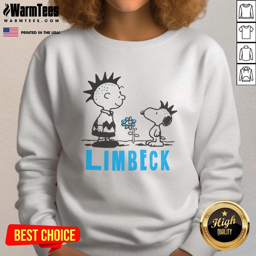 cute-peanuts-snoopy-punx-limpeck-sweatshirt Alt Text: Cute Peanuts Snoopy Punx Limpeck sweatshirt featuring a playful design of Snoopy and friends, perfect for fans.
