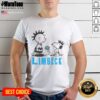 Alt Text: Cute Peanuts Snoopy Punx Limpeck T-Shirt featuring a playful Snoopy design, perfect for fans of Peanuts and casual wear.