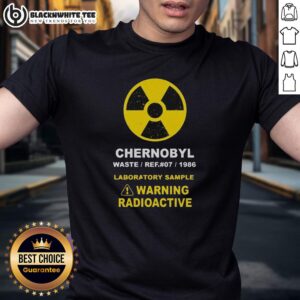 Nice Chernobyl Warning Radioactive T-Shirt featuring a bold design and vibrant colors, perfect for fans of Chernobyl history.