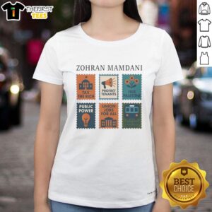 Hot Zohran Mamdani Tax The Rich T-Shirt - Image 3
