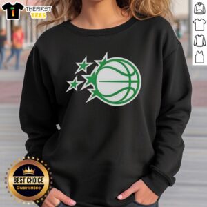 Premium Orlando Magic white logo sweatshirt for St. Patrick's Day, featuring a festive design and comfortable fit.