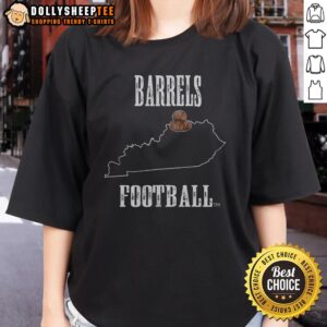Good Kentucky Barrels State Ladies Tee featuring a stylish design perfect for casual wear and showcasing Kentucky pride.