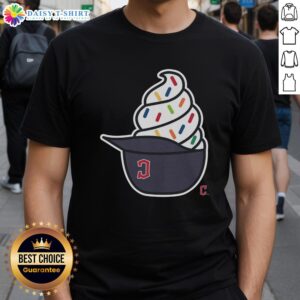 Pretty Cleveland Guardians ice cream T-shirt featuring a colorful design perfect for fans and summer outings.