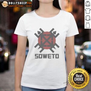 Premium Dap School Daze Soweto Ladies Tee featuring vibrant graphics and comfortable fabric for stylish casual wear.