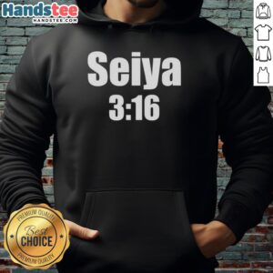 Alt Text: Good Seiya 3 16 hoodie featuring a stylish design, perfect for casual wear and anime fans.
