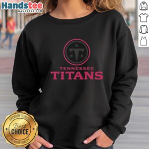 Official Tennessee Titans Highlight Reel Sweatshirt featuring team logo, perfect for fans and game day wear.