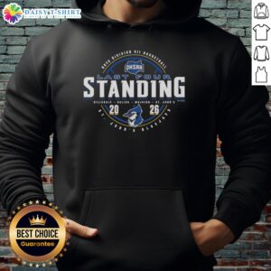 Alt Text: Awesome St. Johns Bluejays 2026 OHSAA Boys Basketball Division 7 Last Four Standing Hoodie design and details.