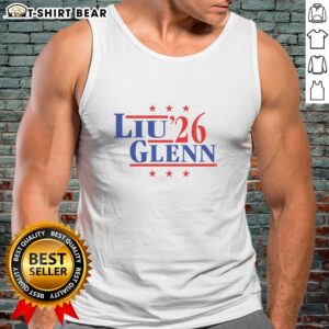 Alt Text: Original Liu and Glenn 26 Team USA tank top featuring vibrant design, perfect for patriotic sports fans.