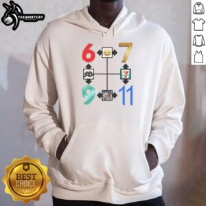Alt Text: Original Number Compass 67 911 meme hoodie featuring a bold design and vibrant colors, perfect for meme lovers.
