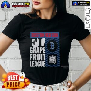 Good Boston Red Sox Grapefruit League Spring Training 2026 ladies tee featuring team colors and logo in stylish design.
