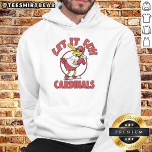 Stylish St. Louis Cardinals Fredbird hoodie featuring vibrant team colors, perfect for fans and game day attire.