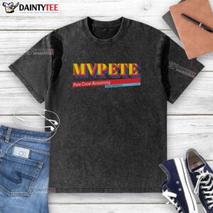 Hot MVPete Pete Crow-Armstrong Centerfield Retro Baseball Washed T-Shirt featuring a vintage design and vibrant colors.