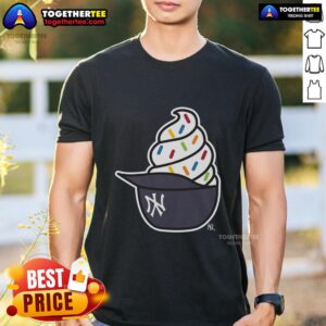Original New York Yankees Ice Cream T-Shirt featuring vibrant graphics and a classic design for baseball fans.