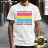 Funny 'Of Course I'M Pan, I'M Really Bad At Making Decisions' T-Shirt design showcasing humor and personality for pansexual pride.
