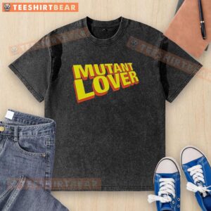 Pretty Mutant Lover X-Men The Animated Series washed t-shirt featuring vibrant graphics and a stylish, relaxed fit.