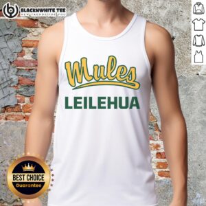 Good Mules Leilehua tank top featuring a vibrant floral design, perfect for summer casual wear.