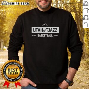 Nice Utah Jazz basketball sweatshirt, established 1979, perfect for fans showcasing team pride and style.