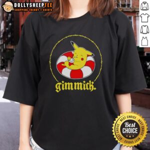 Original Gimmick Pike Black Ladies Tee featuring stylish design and comfortable fit for casual wear.