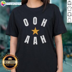Official Arizona Wildcats Ooh Aah Star Ladies Tee featuring vibrant team colors and stylish design for fans.