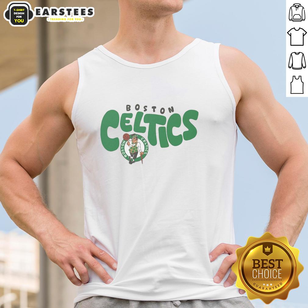 good-boston-celtics-bubble-tank-top Good Boston Celtics Bubble Tank Top featuring team logo and vibrant green design, perfect for basketball fans.