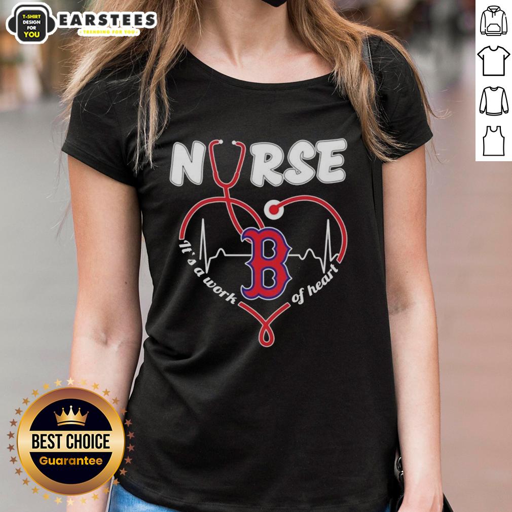 good-boston-red-sox-mlb-nurse-its-a-work-of-heart-stethoscope-ladies-tee Boston Red Sox MLB nurse tee featuring a stethoscope and 'It's a Work of Heart' design for dedicated fans.
