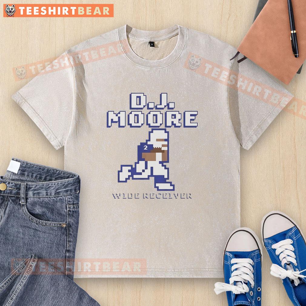 good-d-j-moore-buffalo-bills-wide-receiver-retro-baller-washed-t-shirt Alt Text: Retro D.J. Moore Buffalo Bills wide receiver washed t-shirt featuring a vintage design and classic fit.