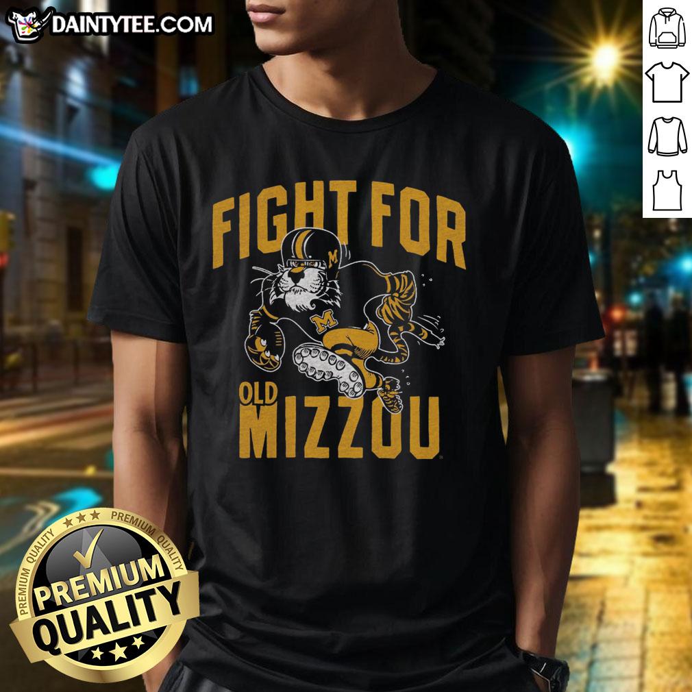 good-fight-for-old-mizzou-vintage-t-shirt-1 Good Fight For Old Mizzou vintage t-shirt featuring classic Missouri Tigers design in a distressed style.