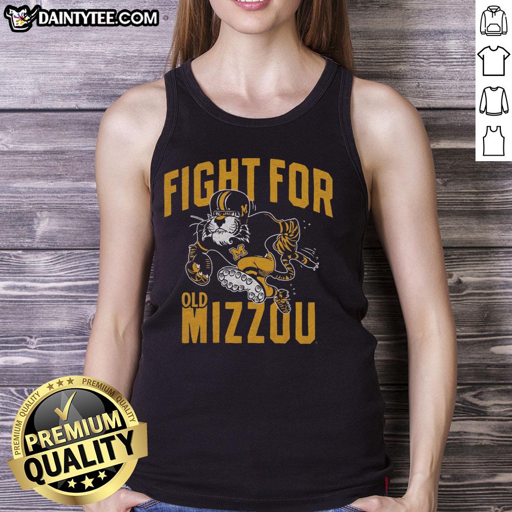 good-fight-for-old-mizzou-vintage-tank-top Vintage tank top featuring 'Good Fight for Old Mizzou' design; perfect for fans celebrating Mizzou spirit and nostalgia.