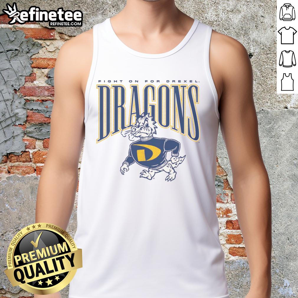 good-fight-on-for-drexel-vintage-tank-top Good Fight On For Drexel Vintage T-Shirt - Image 4