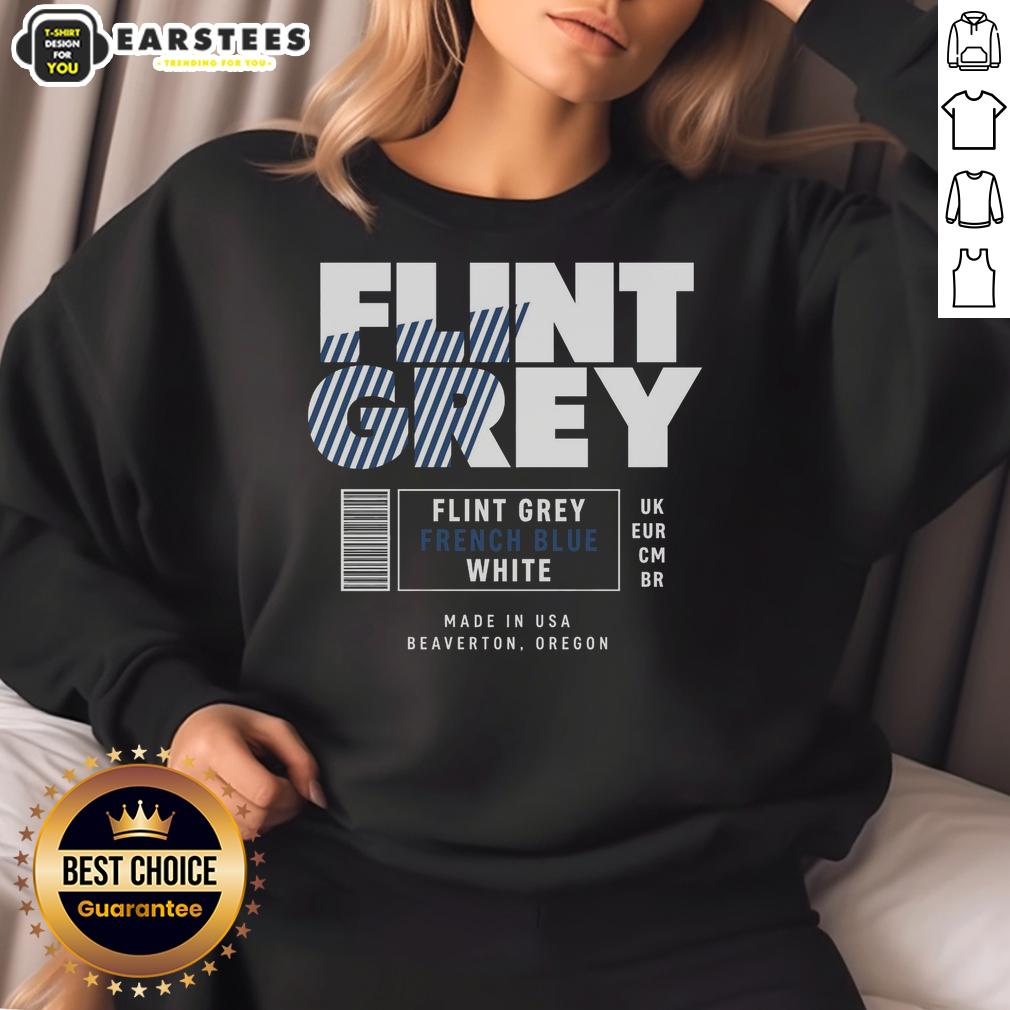 good-flint-grey-french-blue-white-label-sweatshirt Good Flint Grey French Blue White Label Sweatshirt featuring a stylish design and comfortable fit for casual wear.