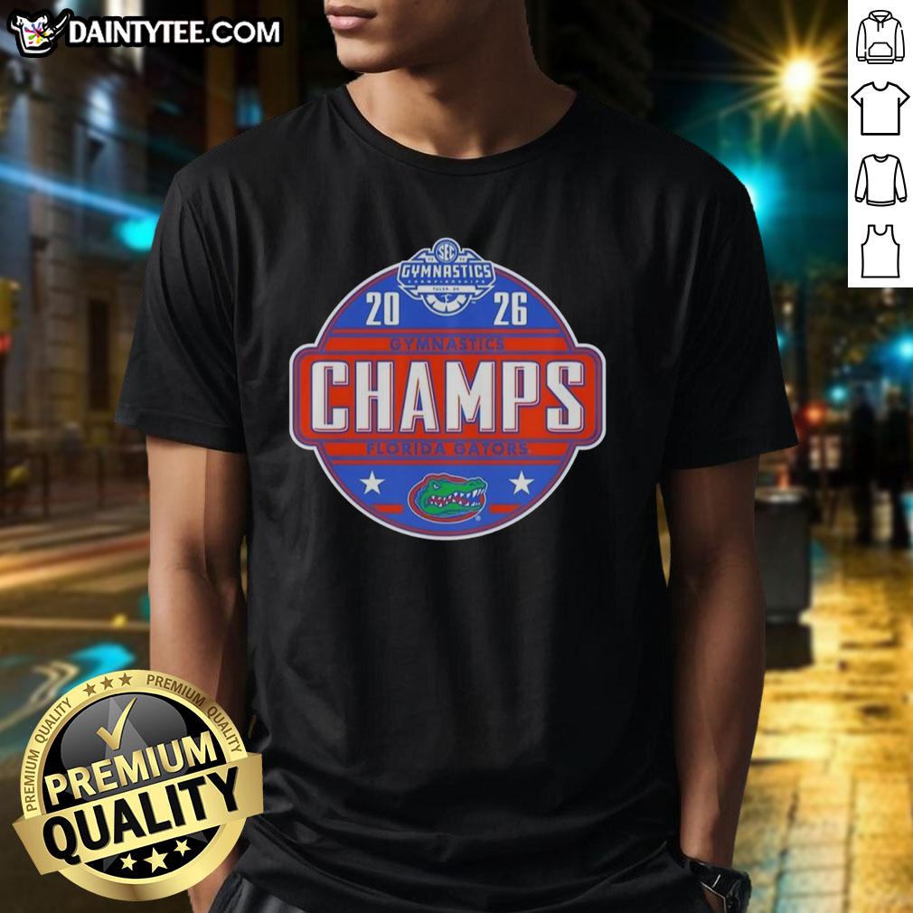 good-florida-gators-2025-sec-womens-gymnastics-champions-t-shirt-2 Good Florida Gators 2025 SEC Women's Gymnastics Champions T-Shirt featuring team colors and winning design.