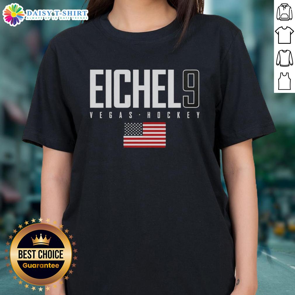 Good Jack Eichel 9 Vegas Golden Knights Usa Flag Elite Ladies Tee Good Jack Eichel 9 Vegas Golden Knights Elite Ladies Tee featuring USA flag design, perfect for fans and stylish wear.