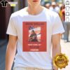 Good Jesse Welles Red Tour 2026 North America City Dates Poster on a stylish T-shirt for fans and concert-goers.