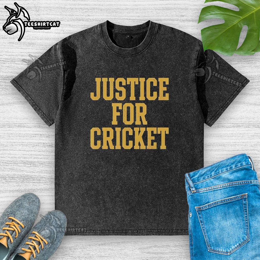 good-justice-for-cricket-retro-washed-t-shirt Good Justice For Cricket Retro T-Shirt - Image 6