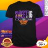LSU Tigers NCAA Women's Sweet 16 2026 Men's March Madness T-shirt featuring vibrant team graphics and bold design.