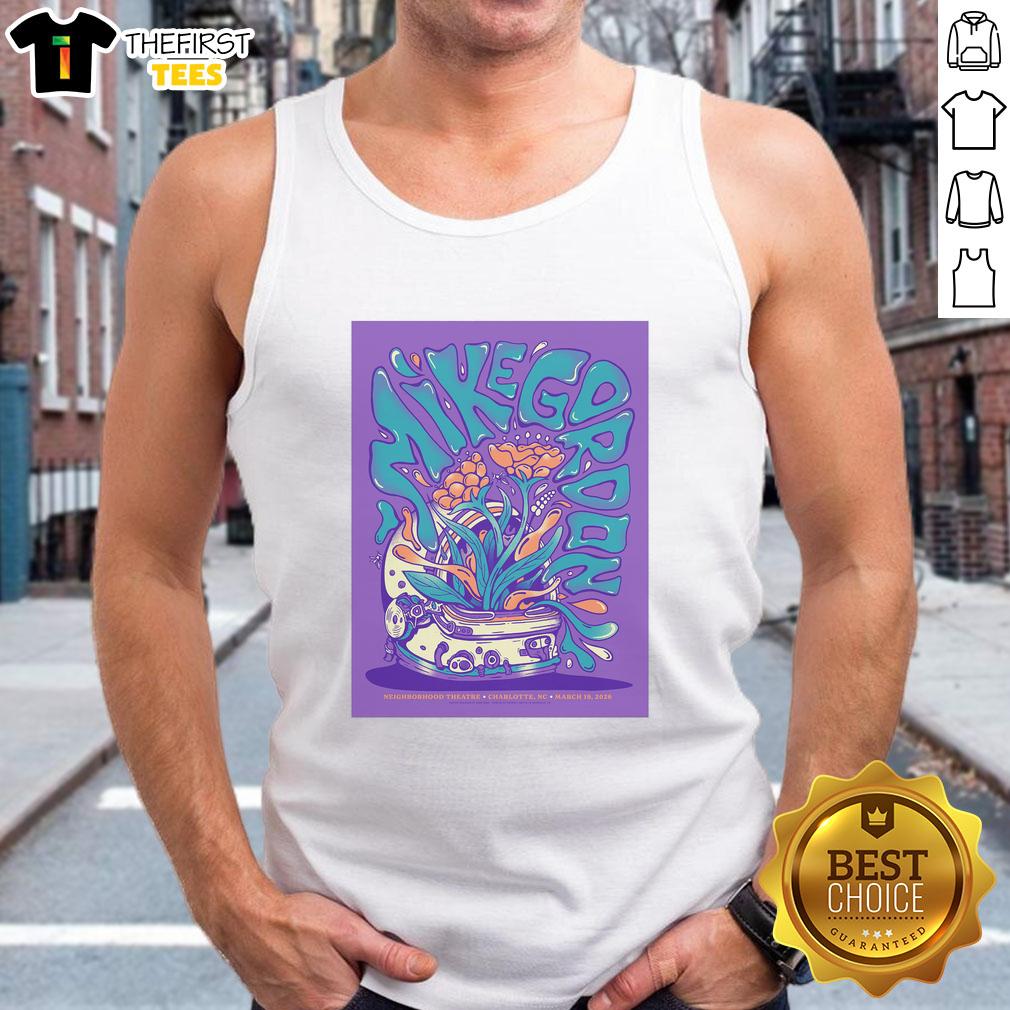 good-mike-gordon-neighborhood-theatre-march-19-2026-poster-tank-top Good Mike Gordon Neighborhood Theatre March 19, 2026 poster featuring a tank top design showcasing vibrant colors.