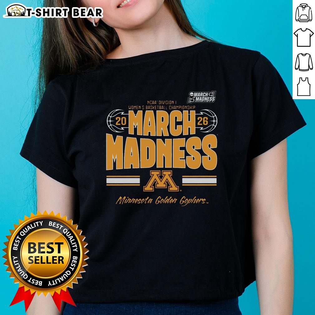 Good Minnesota Golden Gophers Blue 84 Unisex 2026 Ncaa Women's Basketball Tournament March Madness Ladies-Tee