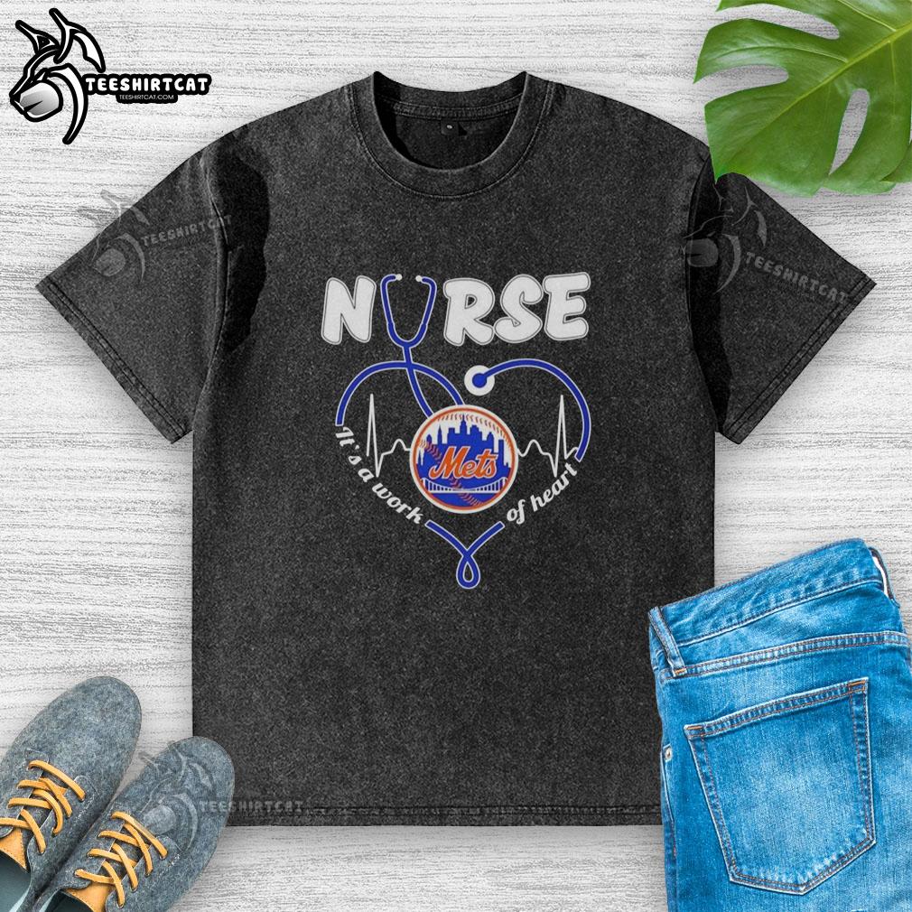 good-new-york-mets-mlb-nurse-its-a-work-of-heart-stethoscope-washed-t-shirt Good New York Mets MLB nurse t-shirt featuring a stethoscope design, perfect for healthcare fans and team supporters.