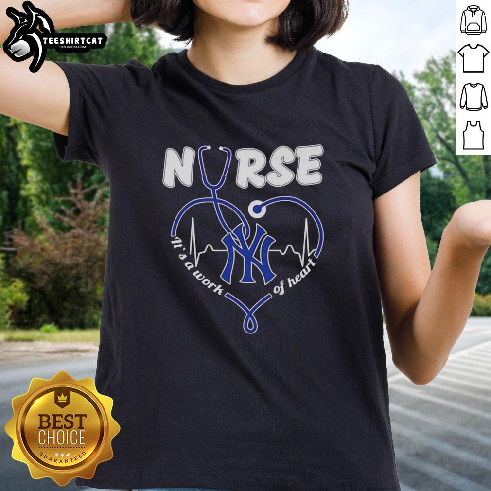 good-new-york-yankees-mlb-nurse-its-a-work-of-heart-stethoscope-ladies-tee Good New York Yankees MLB Nurse It's A Work Of Heart Stethoscope T-Shirt - Image 3
