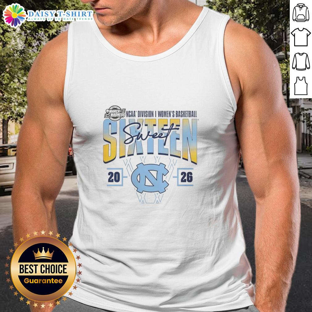 Good North Carolina Tar Heels Madness Sweet 16 Ncaa Division I Women's Basketball Tournament Tank Top Good North Carolina Tar Heels Madness Sweet 16 NCAA Division I Women's Basketball Tournament tank top design.