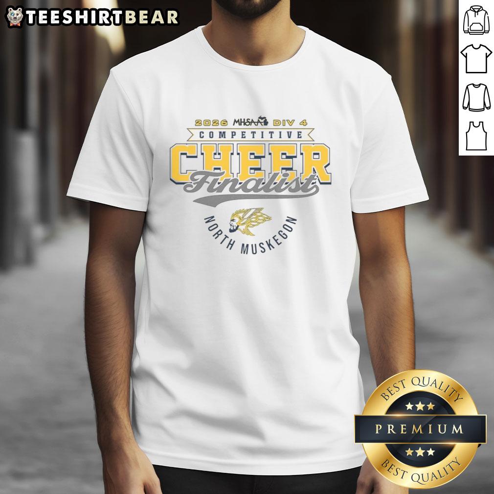 good-north-muskegon-norsemen-2026-mhsaa-cheer-division-4-finalist-t-shirt-1 Alt Text: Good North Muskegon Norsemen 2026 MHSAA Cheer Division 4 Finalist T-shirt featuring team logo and trophy design.