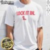 Alt Text: Good Ole Miss Rebels 2026 Lock It In T-Shirt showcasing vibrant team colors and logo, perfect for fans.