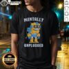 Good Robot Mentally Unplugged Retro T-Shirt featuring a fun robot graphic and vintage style design for tech enthusiasts.