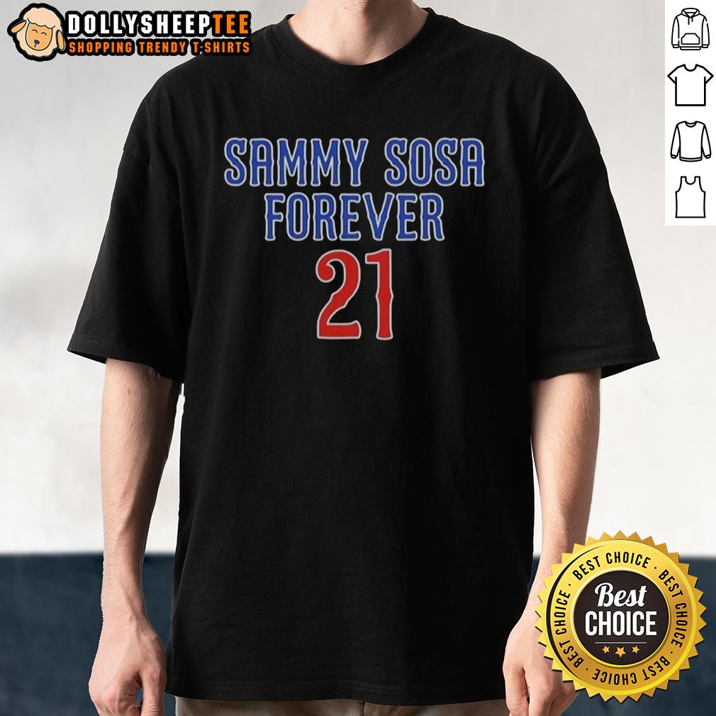 Good Sammy Sosa Forever 21 T Shirt Good Sammy Sosa Forever 21 T-Shirt featuring vintage design and vibrant colors celebrating baseball legend Sammy Sosa.