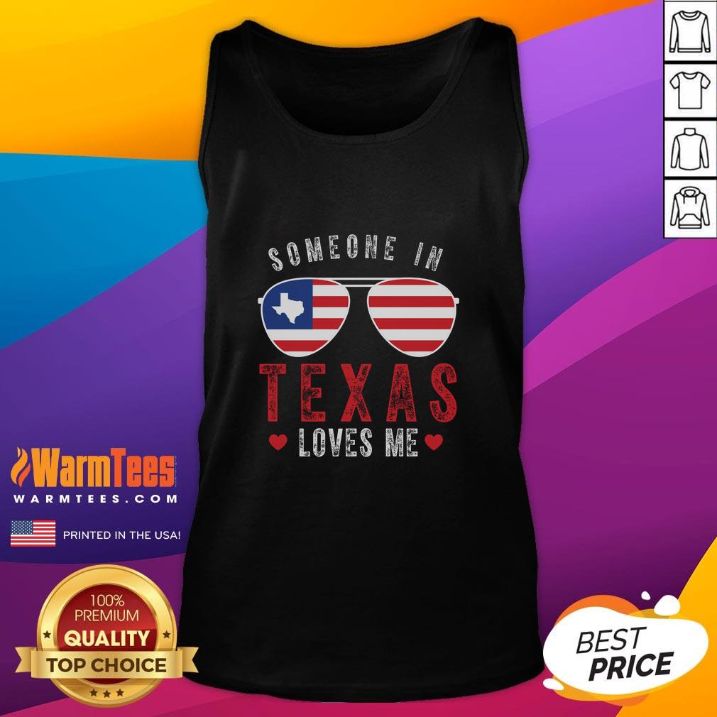 good-someone-in-texas-loves-me-on-champion-tank-top Good Someone In Texas Loves Me Champion Tank Top - stylish Texas-themed apparel for summer fashion lovers.