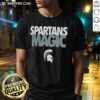 Good Spartans Magic Michigan State Spartans T-Shirt featuring bold graphics and team colors for loyal fans.