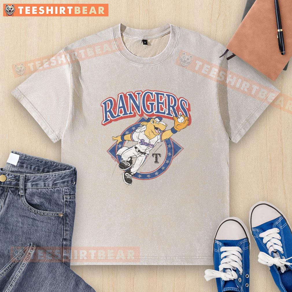 good-texas-rangers-rangers-captain-washed-t-shirt Good Texas Rangers Captain washed t-shirt featuring a classic design for dedicated fans of the Texas Rangers baseball team.