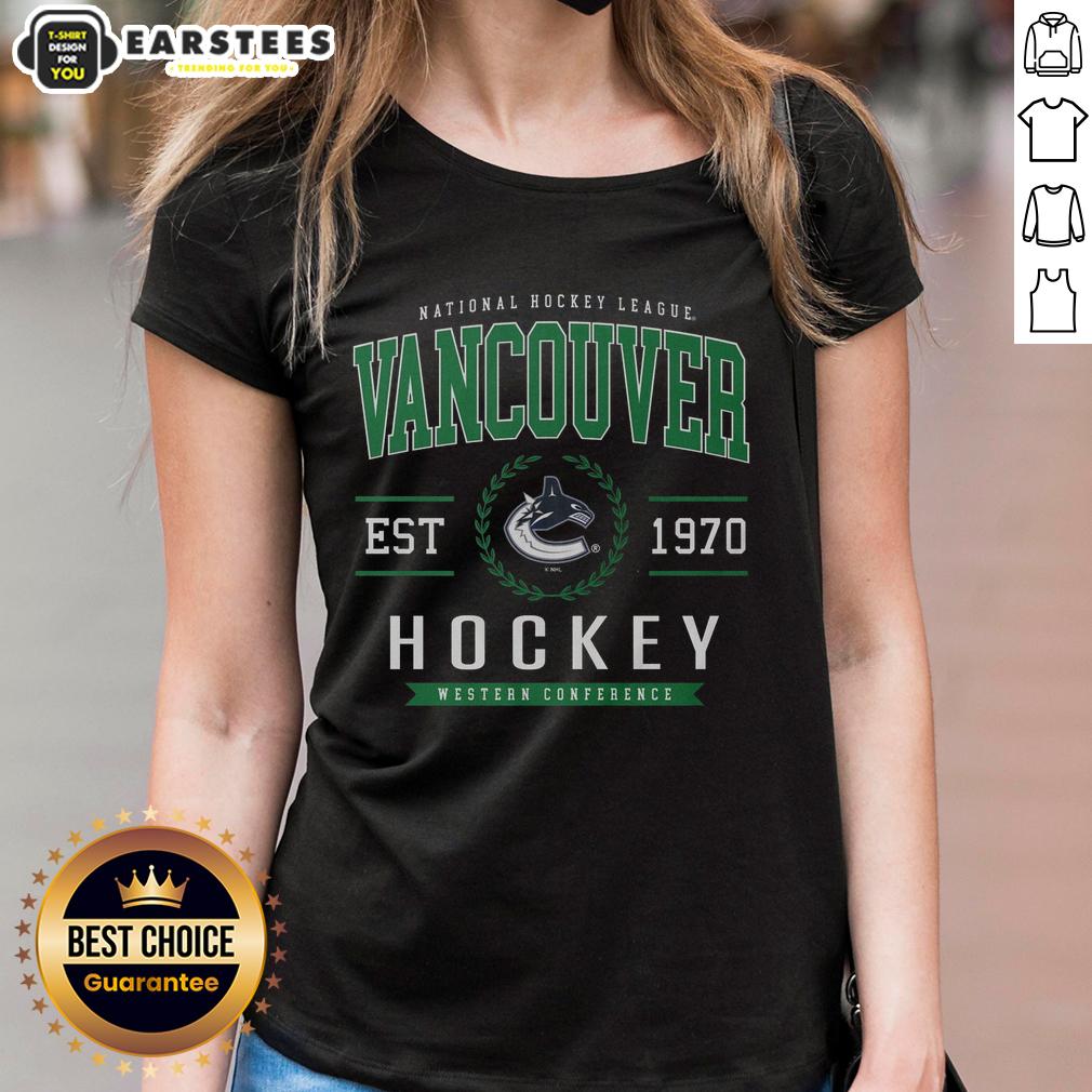 good-vancouver-canucks-hockey-legacy-crest-ladies-tee Good Vancouver Canucks Hockey Legacy Crest Ladies Tee showcasing team spirit and style for female fans.